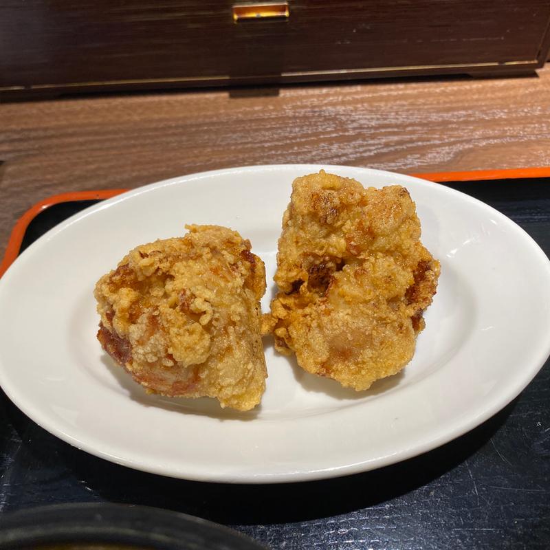 ちどり唐揚げ(石焼濃厚つけ麺 風雲丸 福岡鶴田店)