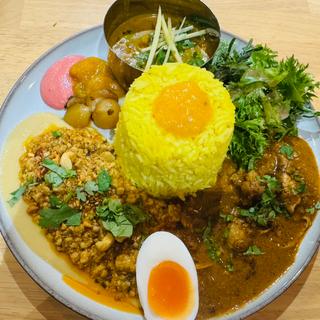 3種コンボ(CHIKYU MASALA（チキュウマサラ）)