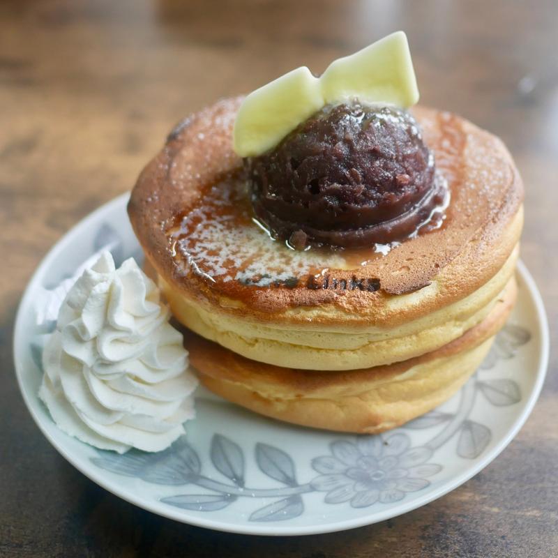 あずきバターぱんけーき(Cafe Links)