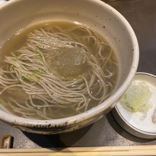 あさり貝出汁蕎麦