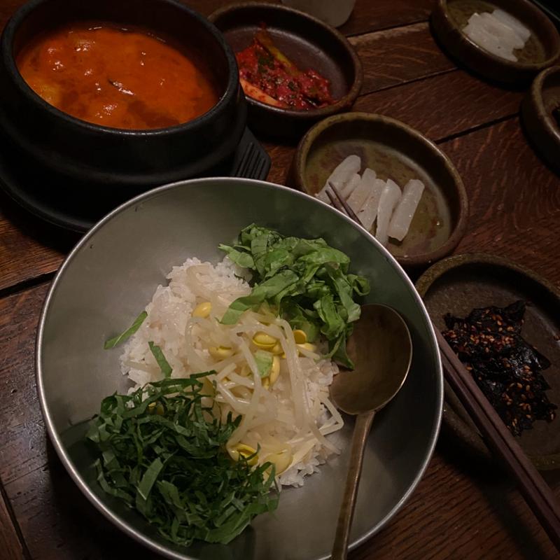 カンテンジャンビビンバ定食(ははは)