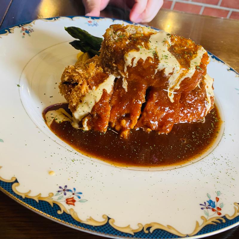 メンチカツランチ(洋食喫茶 アドロック)