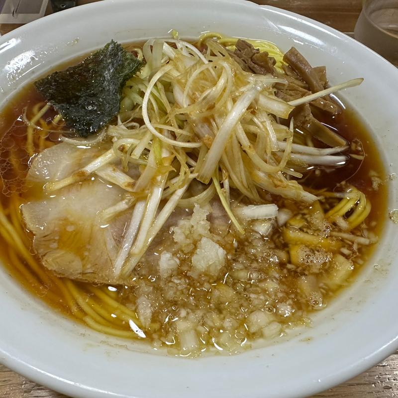 ネギラーメン 大(みんみんラーメン 本店 )