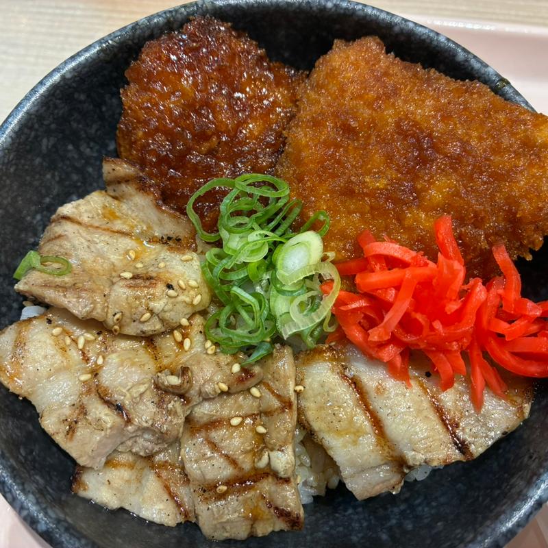 豚丼とタレとんかつ(炙亭とんぎゅう)