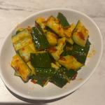 胡瓜の辛味和え