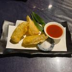 鯛と海老の湯葉巻き揚げ