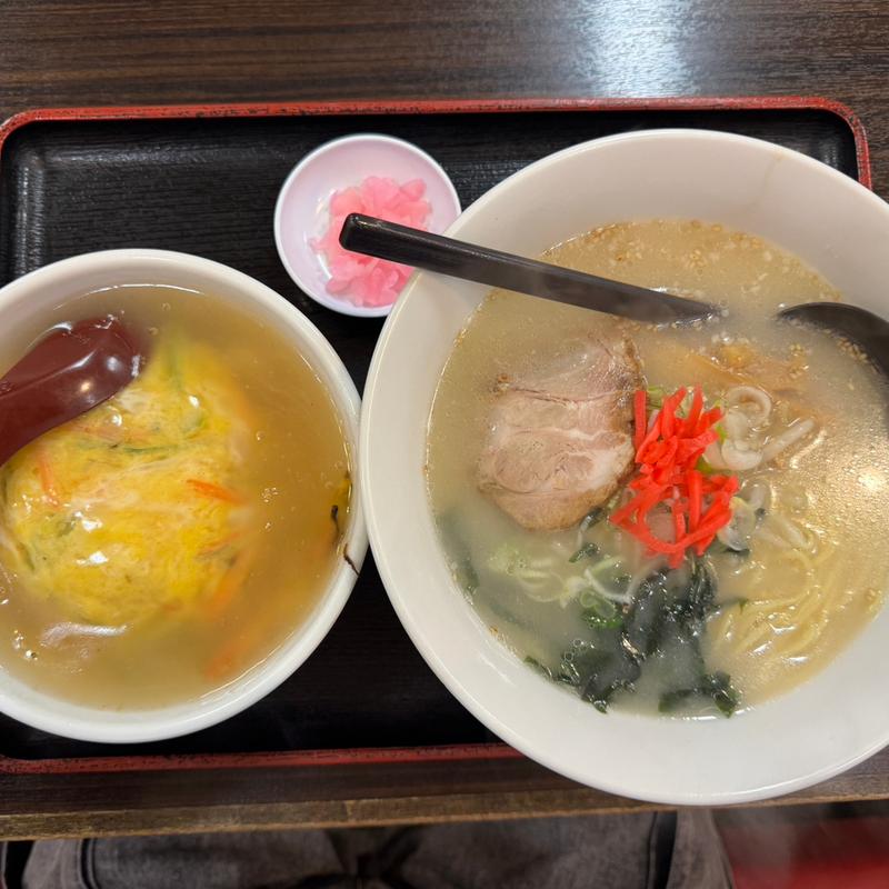 白湯ラーメン(アベノ珉珉)