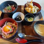 よくばり三色丼