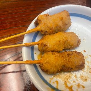串カツ　牛、鶏、豚(串八 西院店 )