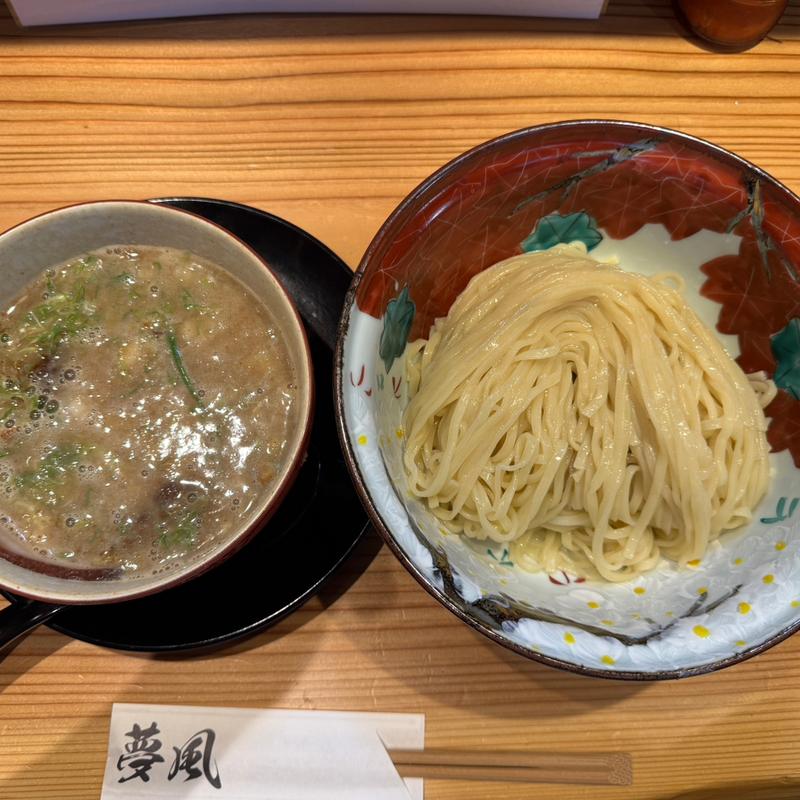 鶏白湯つけめん(麺屋夢風)