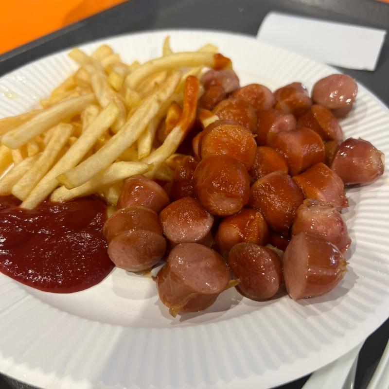 カリーヴルストプレート(Weihenstephan oktoberfest)