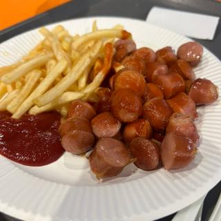 カリーヴルストプレート