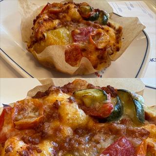 6種のカラフル野菜のフォカッチャ