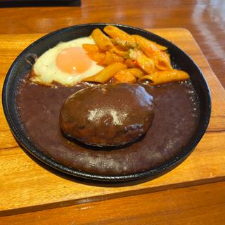 鉄板ハンバーグ 160g