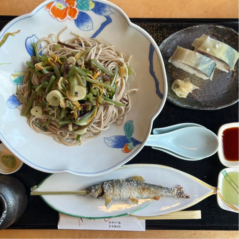 山菜蕎麦(朽木旭屋 （クツキアサヒヤ）)