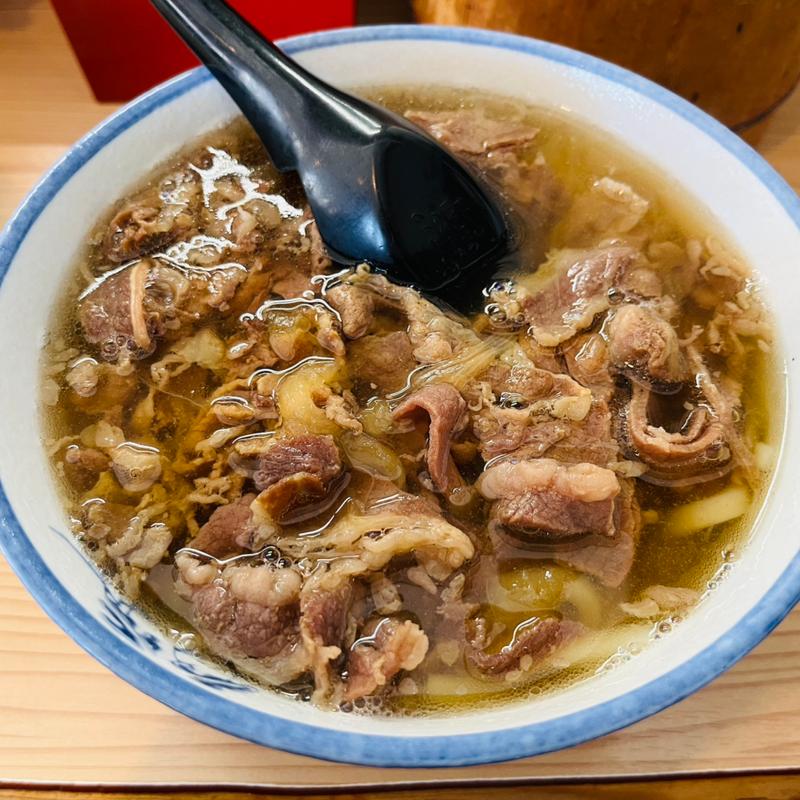 肉うどん(牛牛うどん)