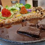 特製グランドールカレー＋オニオンライス変更