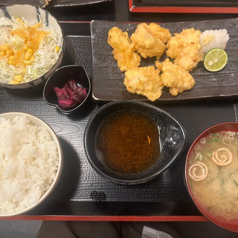 徳島彩どりの天ぷら定食(酒とめし 酒場 ダン)