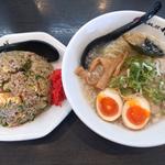 こってり塩ラーメン＆チャーハン