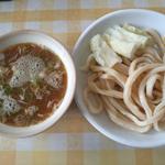 肉つけうどん(中)