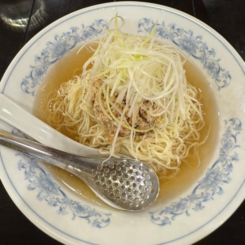 涼風鶏そば(中国ラーメン揚州商人 イオンレイクタウンmori店)