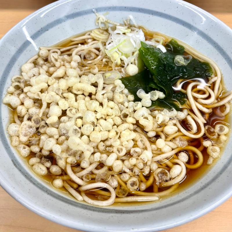 たぬきそば(爽亭  JR池袋駅中央口（改札内）)