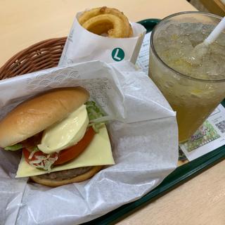 スパイシーモスタコスバーガー昼割りセット