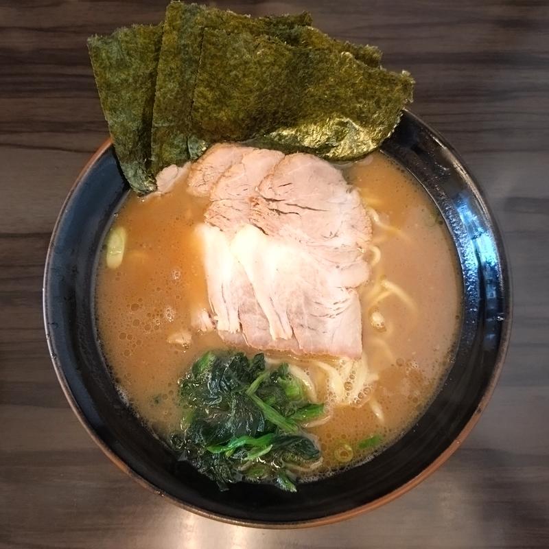 チャーシュー麺(横浜家系らーめん 武術家)