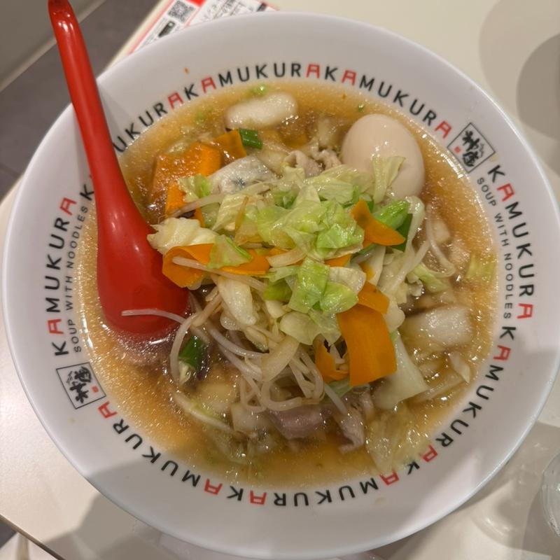 野菜いっぱいラーメン(神座飲茶樓 グランスタ八重洲店)