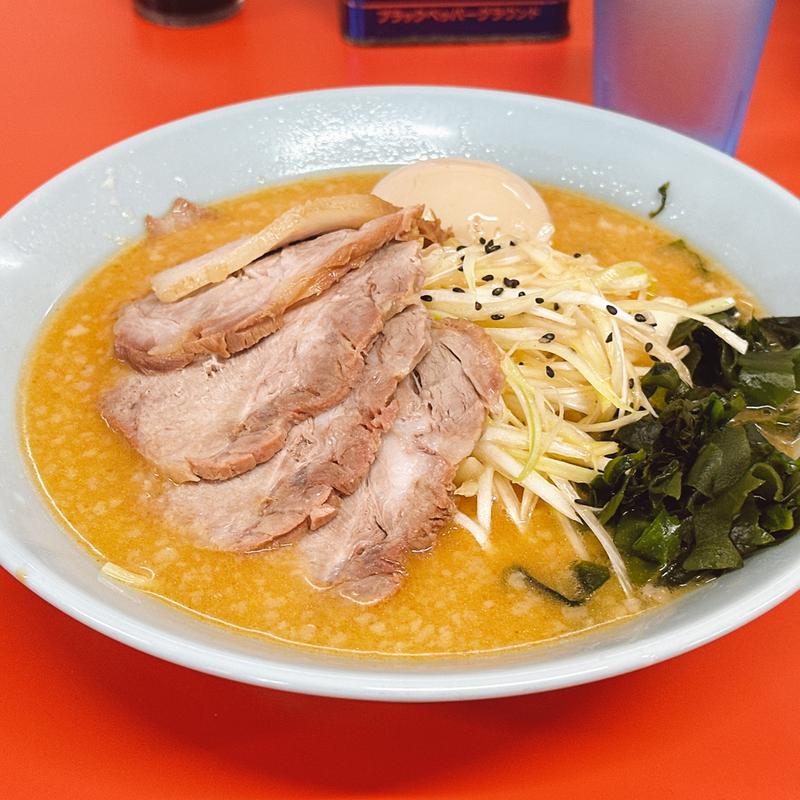 赤味噌ネギチャーシューメン(NEWラーメンショップR4)