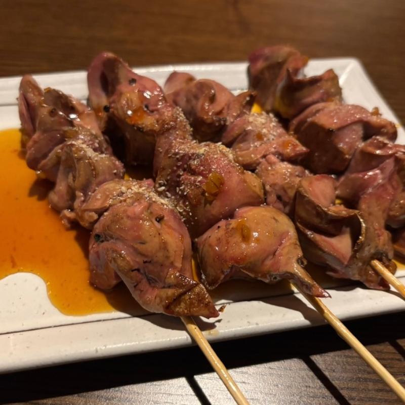 自慢の肝(福岡 博多 焼き鳥 元祖 ねぎ肝屋)