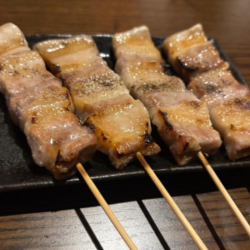 豚バラ(福岡 博多 焼き鳥 元祖 ねぎ肝屋)