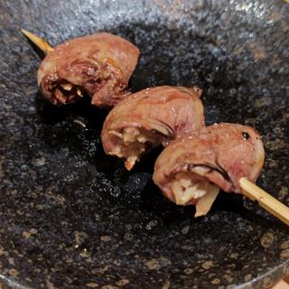 はつの生姜巻き(やきとり HIGASHI 関内)