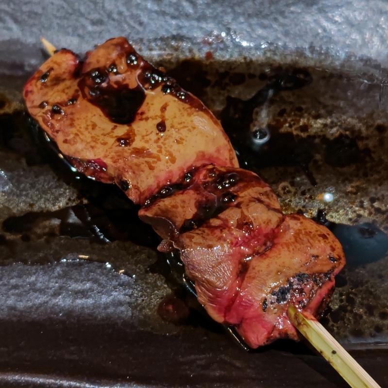 鶏レバーのバルサミコ酢(やきとり HIGASHI 関内)