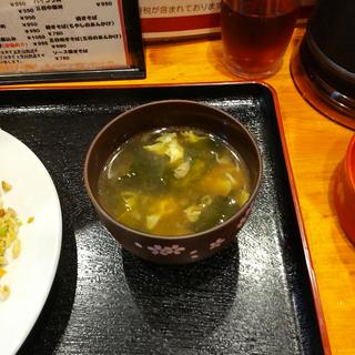 チャーハンスープ(中華料理 食為天)