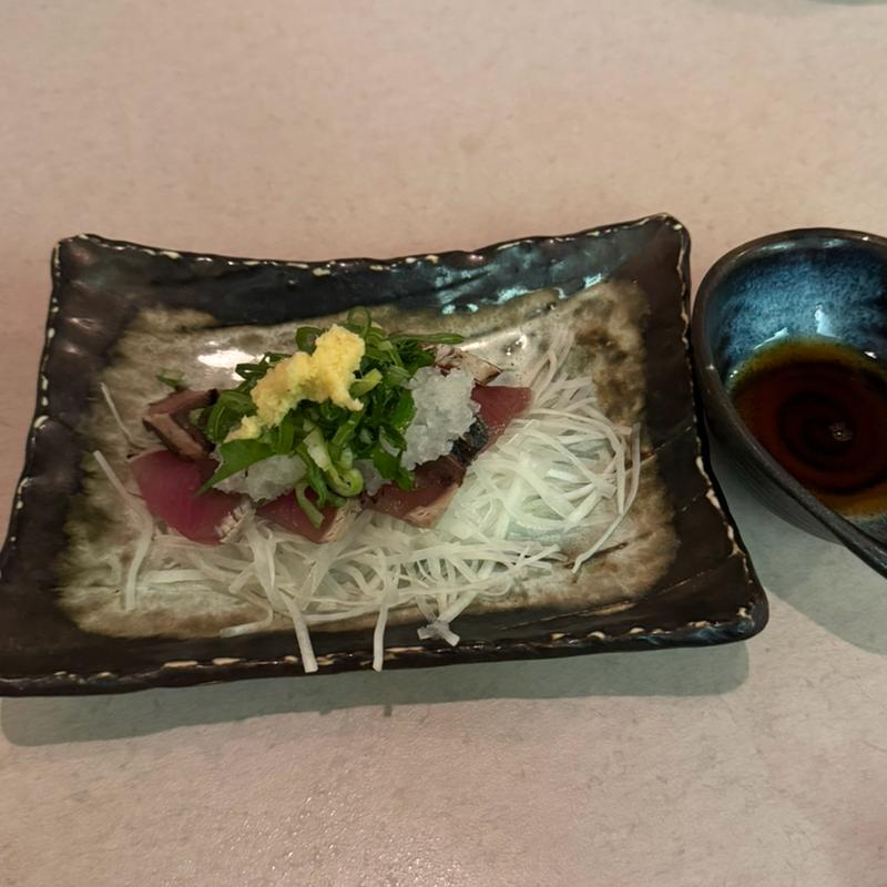 カツオのぶっかけポン酢(食彩や魚太郎 )