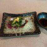 カツオのぶっかけポン酢