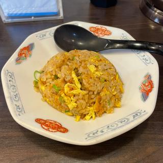 赤丸ラーメン+半チャーハンセット