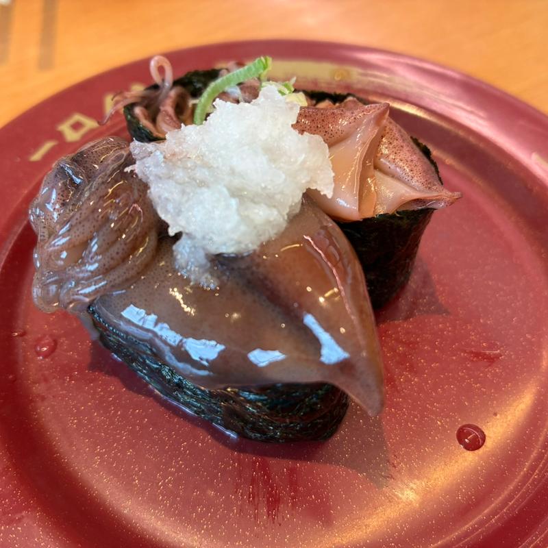 ホタルイカ軍艦(スシロー 横浜中田町店)