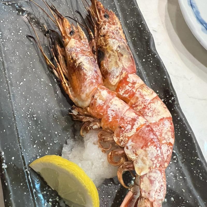大エビ塩焼き(我逢人かっぱ  （【旧店名】祇園かっぱ）)