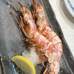 大エビ塩焼き
