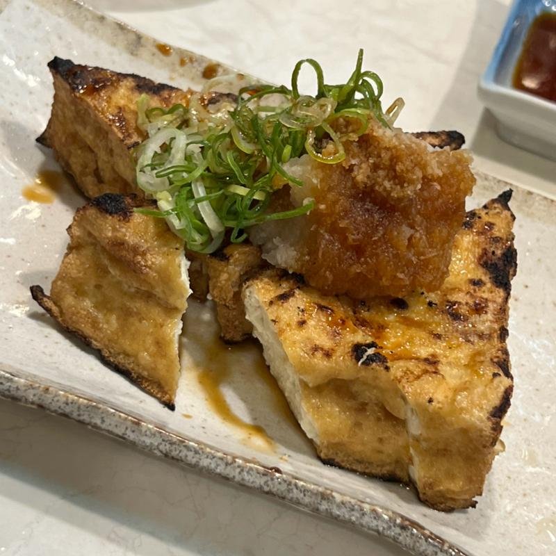 厚揚げ焼き(我逢人かっぱ  （【旧店名】祇園かっぱ）)