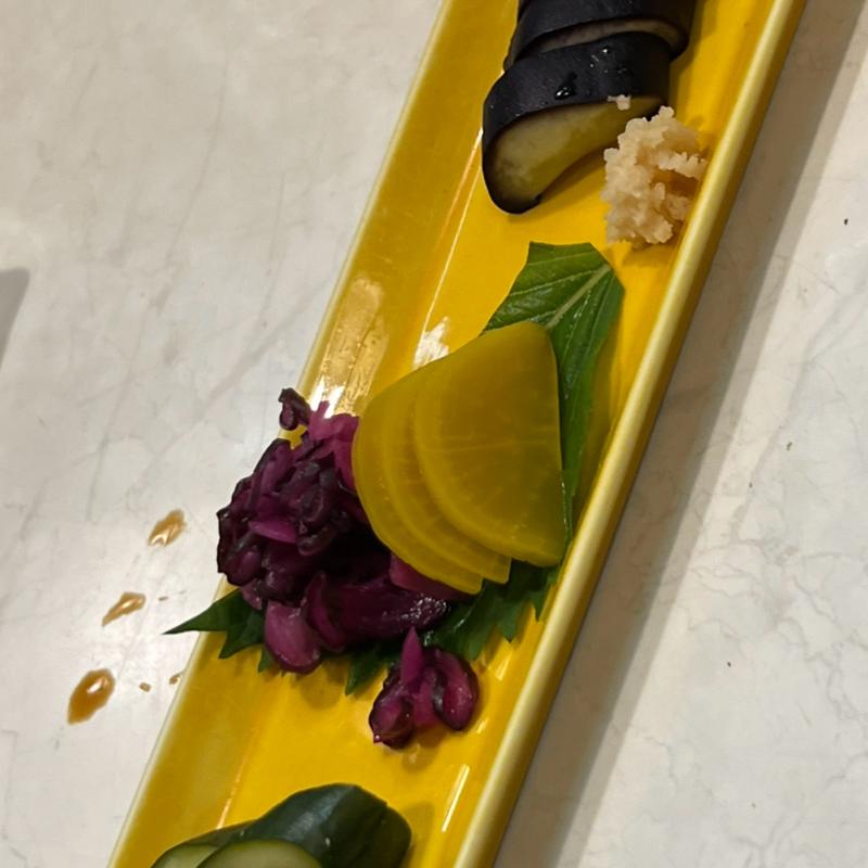 京野菜のお新香(我逢人かっぱ  （【旧店名】祇園かっぱ）)