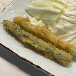 アスパラ天ぷら