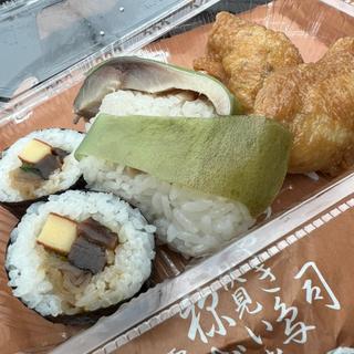 稲荷寿司　鯖寿司　太巻き(祢ざめ家 （ねざめや）)