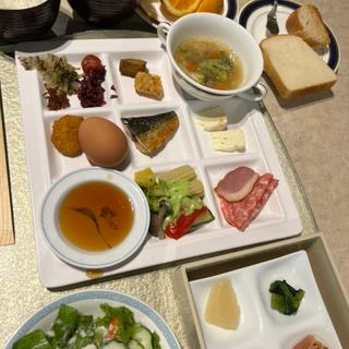 朝食ビュッフェ