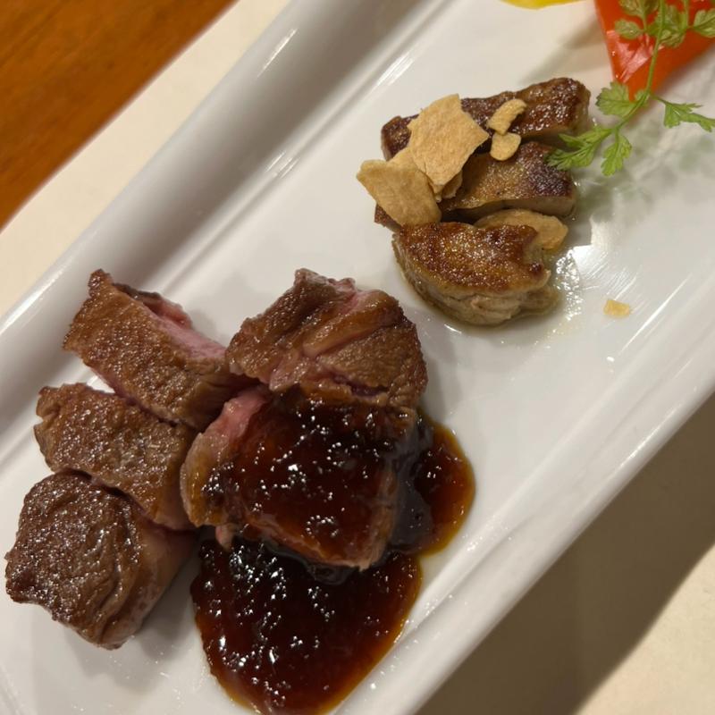 シャトーブリアン　フォアグラ添え(札幌かに家 京都店 )