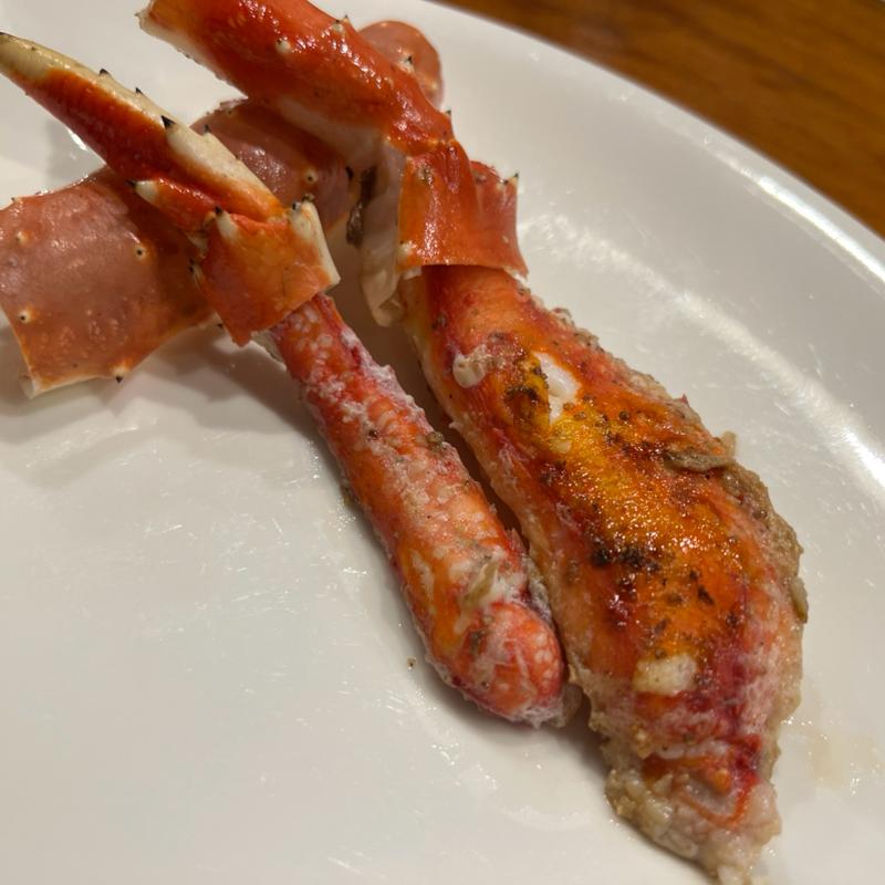 焼きタラバ蟹(札幌かに家 京都店 )