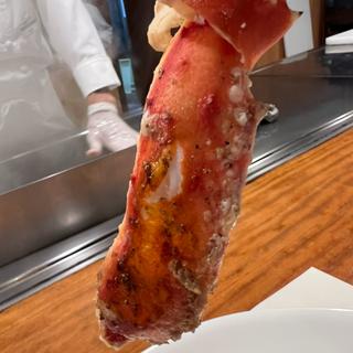 タラバ蟹鉄板焼き(札幌かに家 京都店 )