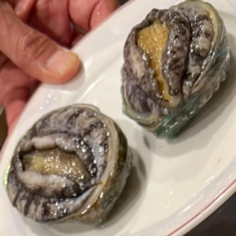 活あわび(札幌かに家 京都店 )